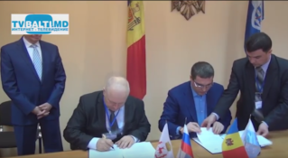 Подписание соглашения о сотрудничестве Бельцы- Нижний Новгород.