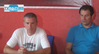 Пресс- конференция тренеров Заря(Бельцы)- Академия(Кишинев)