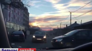 Утром в Бельцах легковушка врезалась в автобус. 14.12.2016