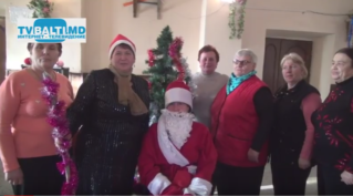 Новогоднее поздравление примара с. Елизавета П. Бэлцат