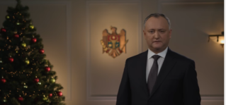 Președintele Republicii Moldova Igor Dodon felicită poporul cu Anul Nou!