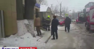 Пожар в нотариальной конторе в Бельцах