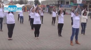 Флешмоб» За здоровый образ жизни»