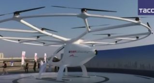 Первое в мире беспилотное летающее такси испытали в Дубае