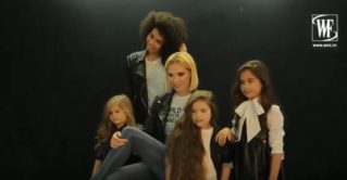 Съемка обложки Kids Fashion News для телеканала World Fashion Channel