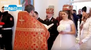В Бельцах впервые прошла свадьба на территории воинской части