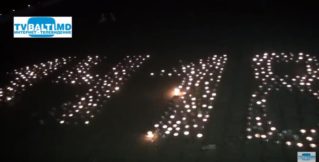 22 июня…4 часа утра…2018 год…Акция «Зажги свечу памяти»…