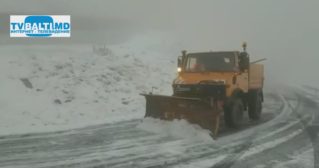 Борьба со снежной стихией в Румынии. No comment…