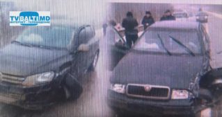 В кортеж  Президента Игоря Додона врезался автомобиль