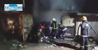 В Бельцах в своём гараже сгорел мужчина