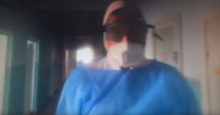 Усатый посетил 6 пациентов с COVID-19, госпитализированных в больницу Бельц