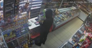 Ограбление магазина non stop на БАМе в Бельцах