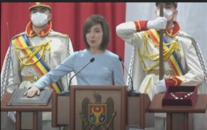 Майя Санду 24 декабря 2020 года официально стала президентом Молдовы
