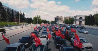 В Кишинёве состоялся самый масштабный автопробег за всю историю независимой Молдовы