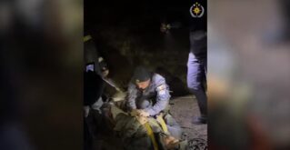 В Криулянах три команды спасателей помогали мужчине, застрявшему в пещере