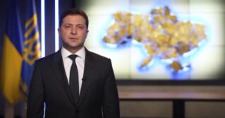 Обращение президента Украины-В.Зеленского