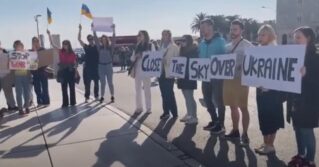 Studenții din Europa, protestează împotriva războiului din Ucraina