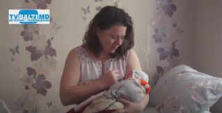 Многодетная мама из Украины родила девочку в Бельцах