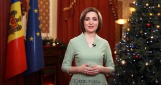 Президент Молдовы Майя Санду поздравила граждан с Новым годом