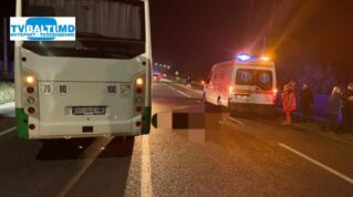 Un autocar a lovit mortal un bărbat în Sîngerei.