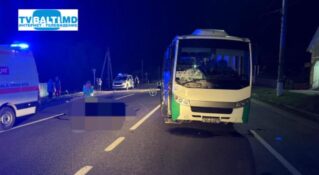 В Сынжерей микроавтобус насмерть сбил мужчину