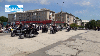 Мото клуб CRAZY FROG на Дне города Бельцы