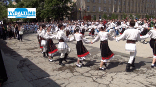 Шествие ко Дню города Бельцы